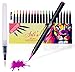 Acrylic Paint Pens for Rocks Painting Ceramic, Wood, Glass Canvas, Water Based. Set of 15 Acrylic Paint Markers by ADIS&Guys (Paint pens)