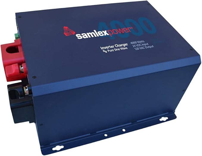 Amazon Com Samlex Evo 4024 Dc To Ac With Built In Battery Charger
