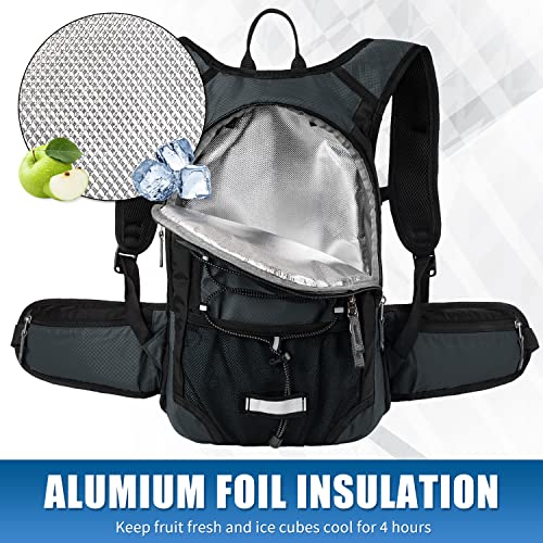 MIRACOL Hydration Backpack with 2L Water Bladder, Insulated Water