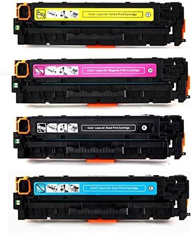 HP LJ M551 HP 507A Compatible 4 Color Toner Set ,1 Ea of Premium Quality Replacements for CE400X, CE401A, CE402A, CE403A.HP LaserJet Enterprise 500 Color M551, HP LJ Enterprise 500 Color MFP M575/M570