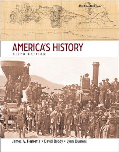 America S History 6th Edition Henretta James A Brody David Dumenil Lynn 9780312465483 Books
