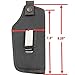 ComfortTac Concealed Carry Holster | Carry Inside The Waistband IWB or Outside The Waistband OWB | Size 5 Fits All 1911 Glock 17 20 21 22 31 34 35 37 41 Sig Sauer P220 CZ 97 and Similar Guns (Right)