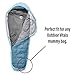 Outdoor Vitals Sleeping Bag Liner (Charcoal, Rectangular/Micro Polyester)