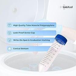 LabXcel Polypropylene Conical Centrifuge Tubes