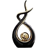 Norrclp Home Decor Modern Abstract Art Ceramic Statue Table Decorations for Dining Room Living Room Office Centerpiece