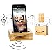 coopsion Wooden Cell Phone Stand, Phone Holder Wooden Sound Amplifier for iPhone 7 7Plus 6 6Plus Samsung and Cell Phone