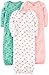 Simple Joys by Carter's Baby Girls' 3-Pack Cotton Sleeper Gown