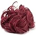 Scrunchy Bun Up Do Hair Chignons Ribbon Ponytail Extension WavyMessythumb 2