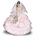 The Ashton-Drake Galleries Cindy Mcclure Gypsy Bride Doll from Ashton Drake: Swarovski Crystal Adorned Gown