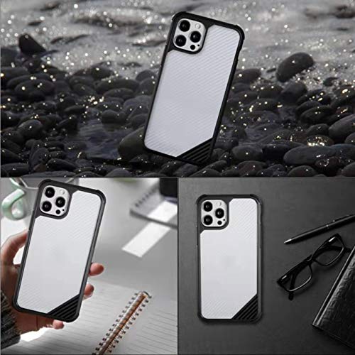 Clear Case Compatible with iPhone 12 Case, Designed for iPhone 12 Pro Case 6.1 Inch, Military Grade Clear Shockproof Drop Proof Phone Cover