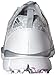 adidas Women's W Adistar Sport Golf Spikeless, FTWR White/Matte Silver/Wild Orchid-TMAG, 9.5 M US