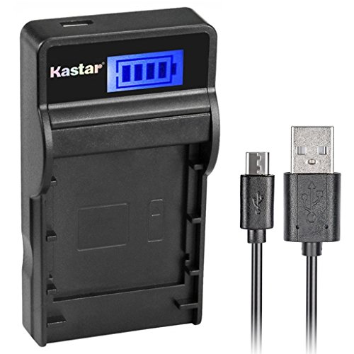 Kastar SLIM LCD Charger for Toshiba PX1657 PX1657E-1BRS PA3790U-1CAM PA3791U, Toshiba Camileo H30 Camileo H31 Camileo X100 HD, Insignia NS-DV111080F, DRIFT HD170, AIPTEK DXG-595V
