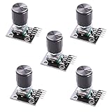 Hikig 5Pcs KY-040 Rotary Encoder Module with