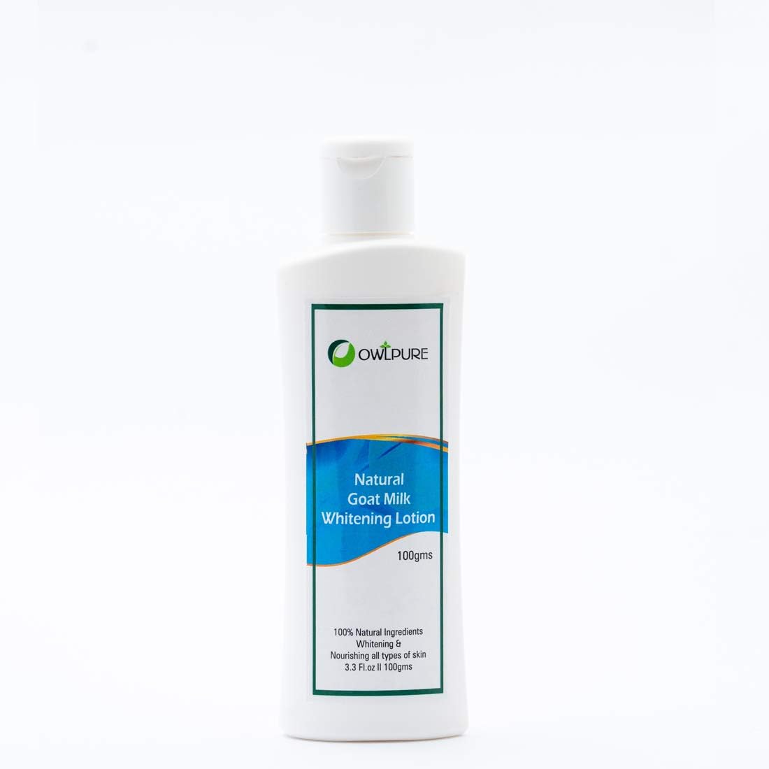 Owlpure 100% Natural & Hand Made Goat Milk Whitening Lotion 100 ml