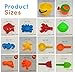 Toys Icon Beach Baby Toy 16-Piece Set + Sand Bucket + Zippered Bag + Ebook: Talented Kids Secrets! Play in the Pool or Sandbox