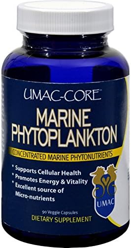 UMAC Core Marine Phytoplankton - 500 mg - 90 Vegetarian Capsules