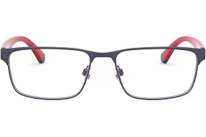 Emporio Armani Men's Ea1105 Rectangular Sunglasses