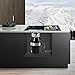KUPPET Garbage Disposals 1 HP Household Food Waste Garbage Disposal with Power Cord for Home Kitchen-3 Level of Grinding 2600 RPM Super Quiet&Easy to Install -Black