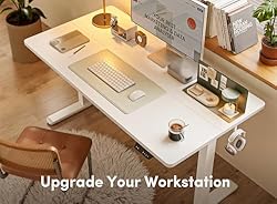 FEZIBO Height Adjustable Electric Standing Desk, 48
