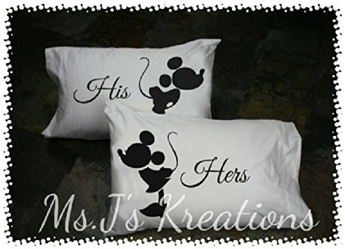 Amazon Com Mr Mrs Mickey Minnie His And Hers Personalized