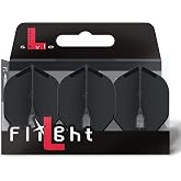 L-style L1 Standard PRO Molded Dart Flights &ndash; Champagne Ring Compatible &ndash; for Soft Tip &amp; Steel Tip Darts