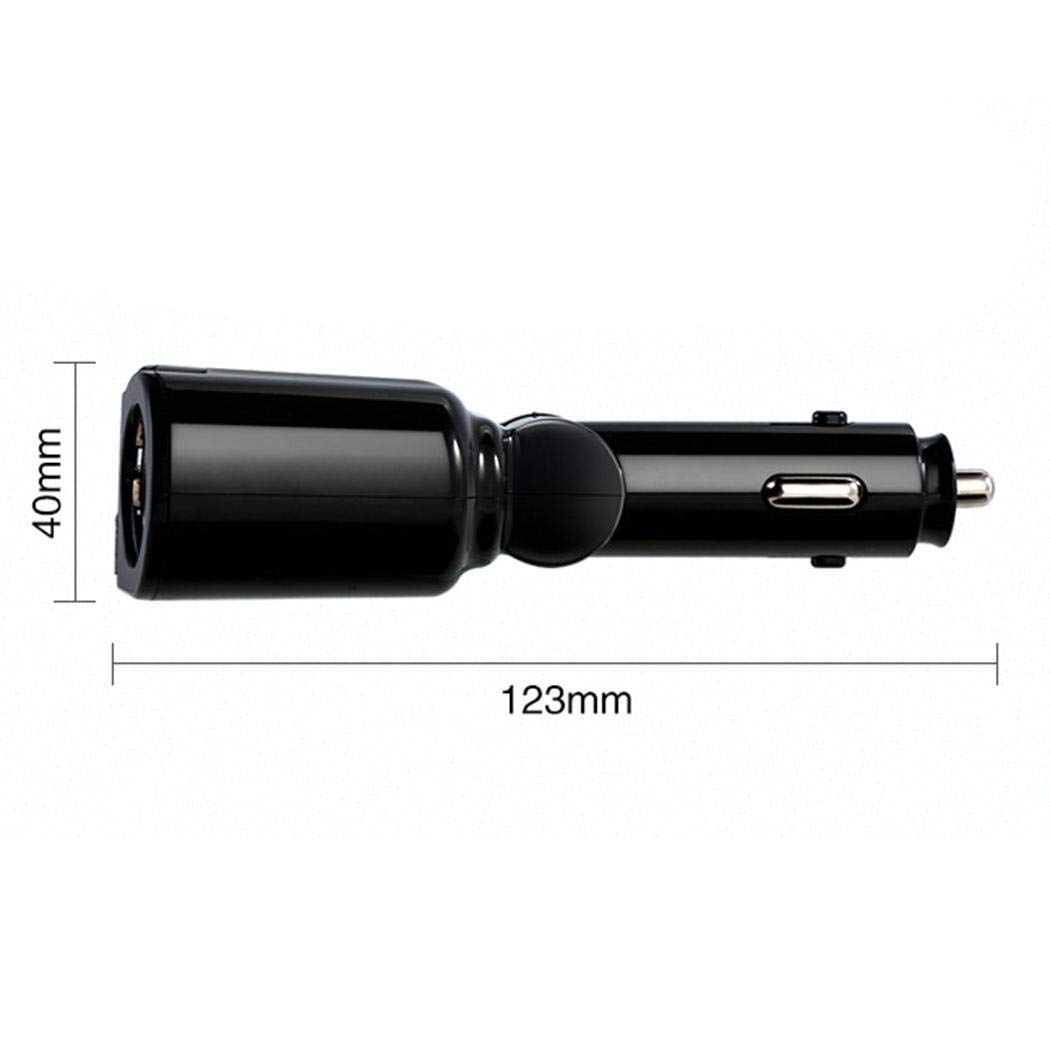 UpBeauty Car Charger Lighter Digital Display Fast Charge Dual USB Car Chargers