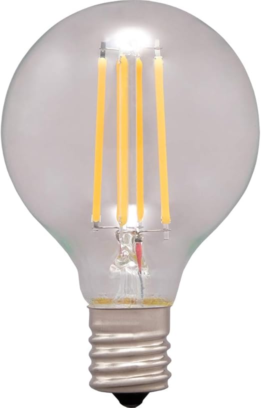 Amazon アイリスオーヤマ LEDフィラメント電球 ミニボール球 E17 40W相当 440lm 昼白色相当 LDG4NGE17