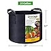 Kensizer 5-Pack 10 Gallons Plant Grow Bags, 300G Premium Series Thickened Non-Woven Breathable Fabric Pots, Reinforced Weight Capacity and Durable (Black)thumb 1