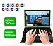 iRULU Walknbook 10.1-Inch 2-In-1 Tablet PC (32GB Hybrid, Microsoft Windows 10 OS, Quad Core, IPS Display, Detachable Keyboard with Stand, Green)