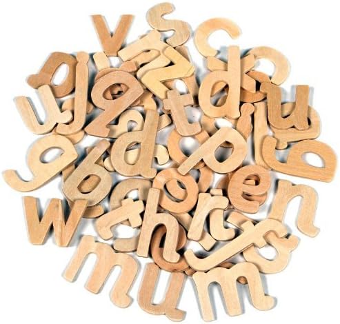 3X Wooden Lower Case Letters