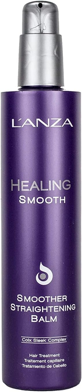 L'ANZA Smoother Straightening Balm 250ml Keratin Heat UV Protection