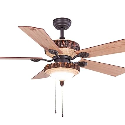 Amazon Com Vintage Ceiling Fan Light 52 Ceiling Fan With Light