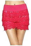 G2 Chic Women's Elegant Casual Crochet Lace Shorts