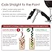 Vintorio Professional Waiters Corkscrew - Wine Key with Ergonomic Rubber Grip, Beer Bottle Opener and Foil Cutter (3 Pack)