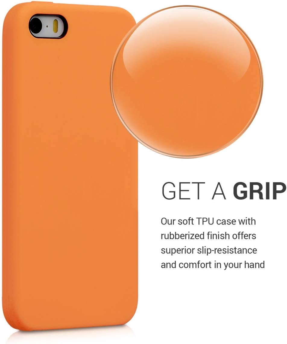 kwmobile Case Compatible with Apple iPhone SE (1.Gen 2016) / iPhone 5 / iPhone 5S Case - Image 4