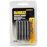 DeWalt DWA2PH2IR-15 2 Inch #2 Phillips Impact Ready Bit Tips Pack of 15