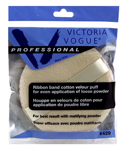 Victoria Vogue #429 Round Puff Loose Powder (3 Pack)