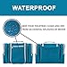 Hanging Toiletry Bag - Set 3 in 1 - Best Detachable Grooming Essentials Travel Toiletries Organizer - Makeup Cosmetic Case - Shower Shaving Dopp Kit - Waterproof Portable Hygiene Bag - For Men & Women