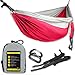 Late Summer Sale - Camping Hammock Set - 108 x 55 in - 440 lbs Load- Incl. 2 carabiners & 2 Ropes Lightweight Parachute Nylon 210T Single Hammock for Hiking. Sale
