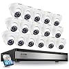 ZOSI H.265+ 1080p 16 Channel Security Camera System,16 Channel CCTV DVR with Hard Drive 4TB and 16 x 1080p Indoor…
