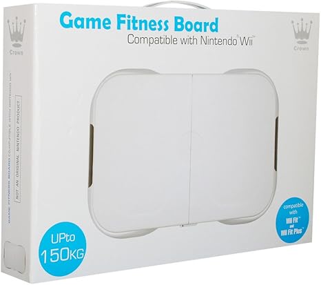 Crown Compact Fitness Balance Board - White (Wii) [Importación inglesa]: Amazon.es: Videojuegos