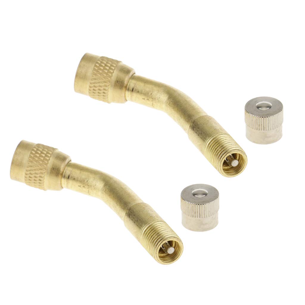 Garneck 3 Pièces Rallonge De Valve De Pneu Degrés De
