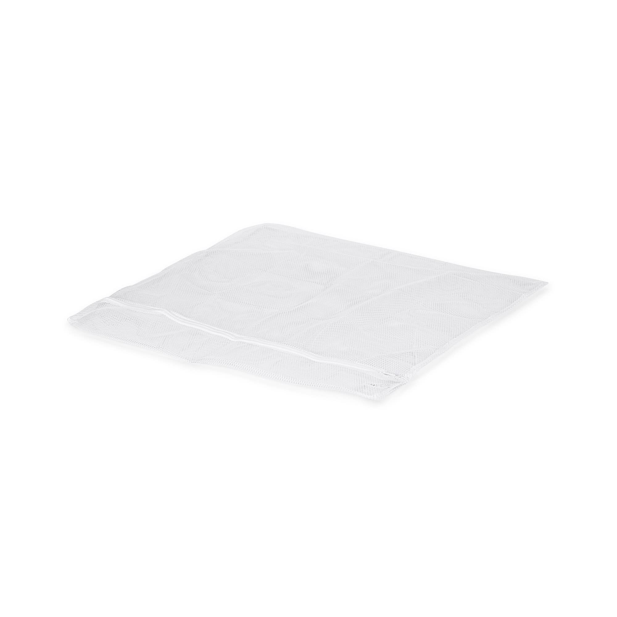 Compactor Large Zipped Laundry Bag, White, Polyester, 60 x 60 cm, Protects Delicate Clothing