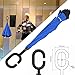 Glamore Umbrella, Reverse Umbrella, Creative Double Layer Hands Free Inverted Umbrella Straight Waterproof Inside Out Travel Umbrella (Blue&Black)