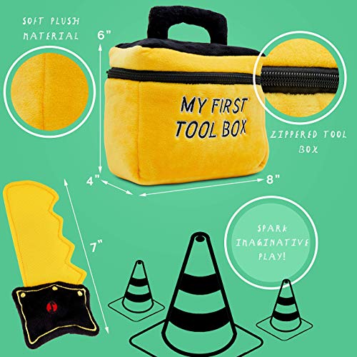 2 Handsaw+Screwdriver+Zippered+Plush+Hypoallergenic
