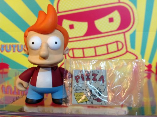 Futurama Kidrobot Fry 2/16 New W/Boxes Foil & Accessory Sealed