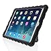 Apple iPad Air 2 Hideaway with Stand Black Gumdrop Cases Silicone Rugged Shock Absorbing Protective Dual Layer Cover Case