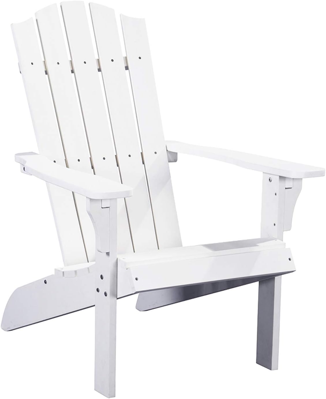 happy outdoor living coupon on Amazon Com Polyteak Element Faux Wood Poly Adirondack Chair Adult Size Weather Resistant Made From Special Formulated Poly Lumber Plastic White 2 Kitchen Dining