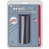 Maglite Black Plain Leather Holster for AA Cell Mini Flashlights