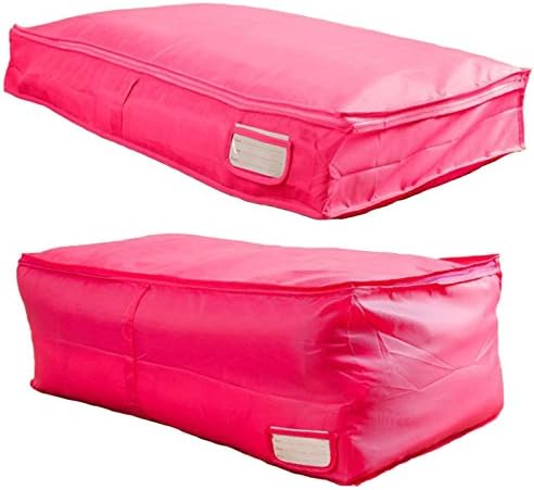 ALDORADO 2 pcs Travel-Organizer Pack Cube Set Pink